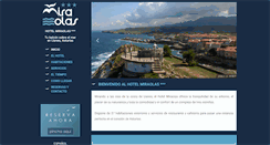 Desktop Screenshot of hotelmiraolas.com